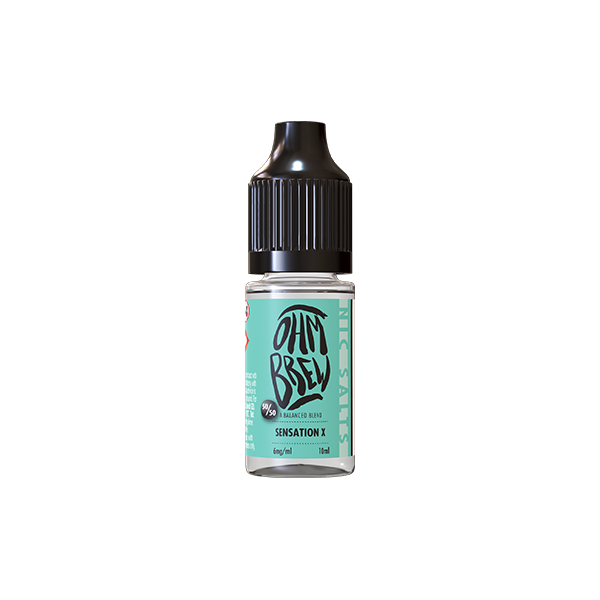 12mg Ohm Brew Balanced Blend 10ml Nic Salts (50VG/50PG) - Flavour: Banana Caramel Waffle