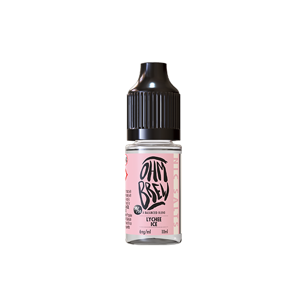18mg Ohm Brew Balanced Blend 10ml Nic Salts (50VG/50PG) - Flavour: Banana Caramel Waffle