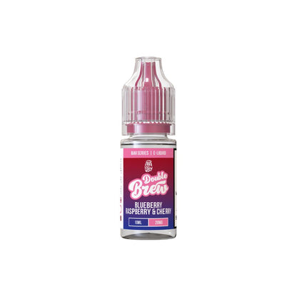 20mg Ohm Brew Bar Series Double Brew 10ml Nic Salts (50VG/50PG) - Flavour: Strawberry Kiwi