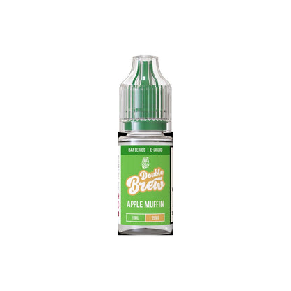 20mg Ohm Brew Bar Series Double Brew 10ml Nic Salts (50VG/50PG) - Flavour: Lemon Ice