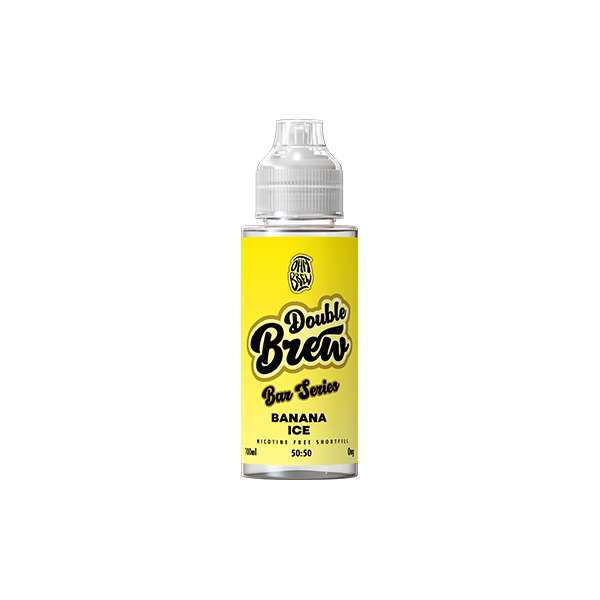 0mg Ohm Brew Bar Series Double Brew 100ml Shortfill (50VG/50PG) - Flavour: Double Apple Ice