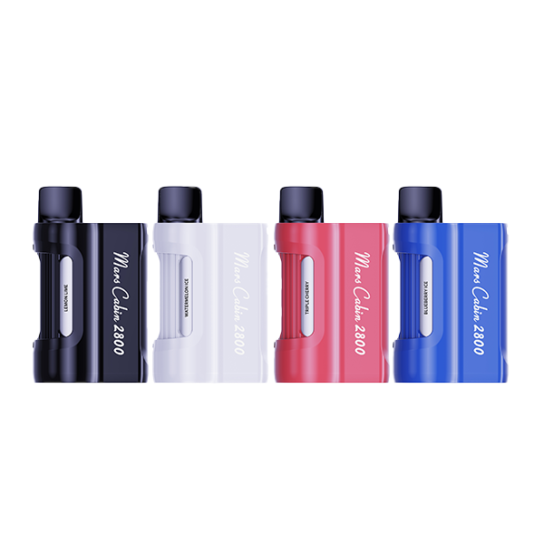 20mg Ijoy mars Cabin 2800 4 in 1 Pod Kit 2400 Puffs - Flavour: Black Edition