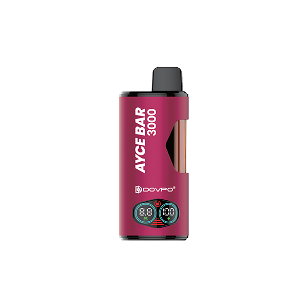 20mg Dovpo Ayce Bar 3000 4 in 1 Disposable Vape Kit - 3000 Puffs - Flavour: Plum Bar