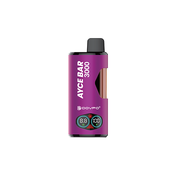 20mg Dovpo Ayce Bar 3000 4 in 1 Disposable Vape Kit - 3000 Puffs - Flavour: Peach Bar