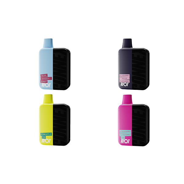 10mg Riot Connex Vape Device 1200 puffs - Flavour: Sicilian Lemon & Lime Fizz