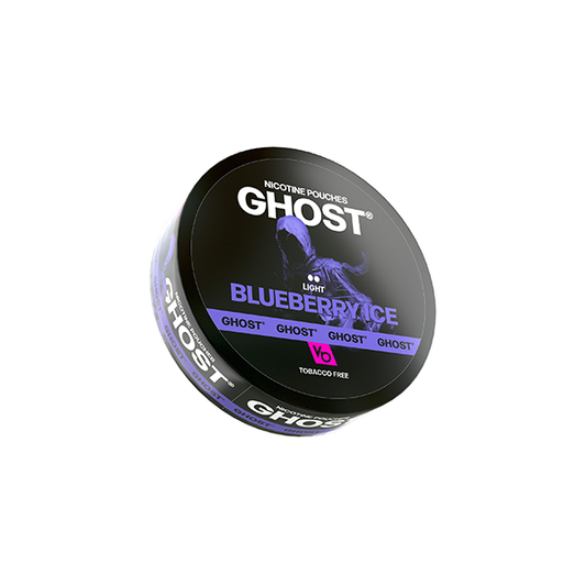 6mg Ghost Light Nicotine Pouches - 20 Pouches - Flavour: Citrus