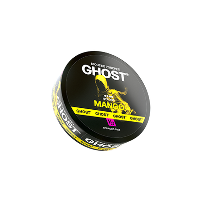 25mg Ghost Strong Nicotine Pouches - 20 Pouches - Flavour: Citrus
