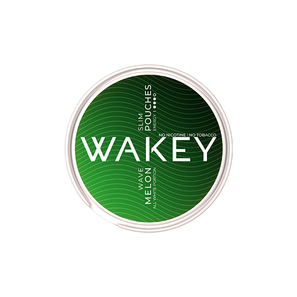 50mg Wakey Medium Energy Pouches - 20 Pouches - Flavour: Melon Wave