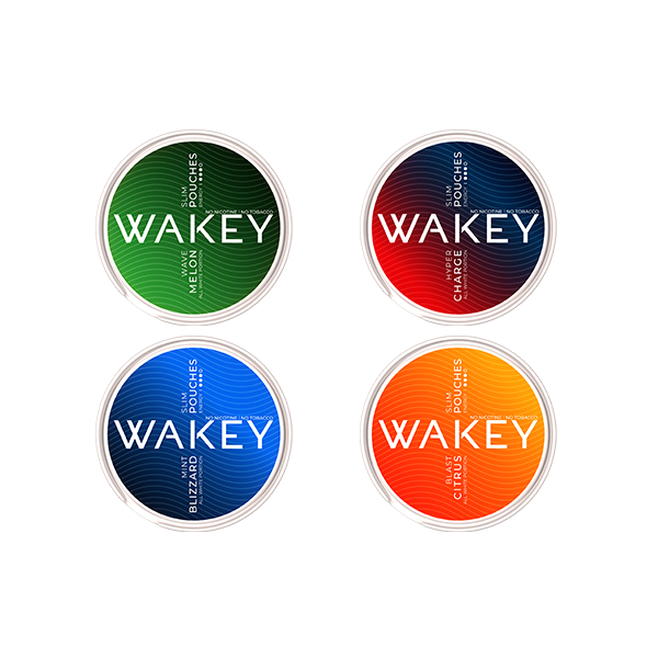 50mg Wakey Medium Energy Pouches - 20 Pouches - Flavour: Hyper Charge