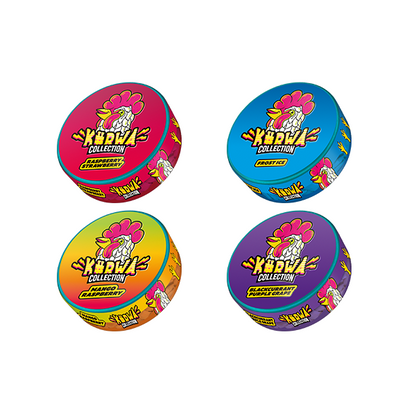 16mg Kurwa Collection Nicotine Pouches - 20 Pouches - Flavour: Frost Ice