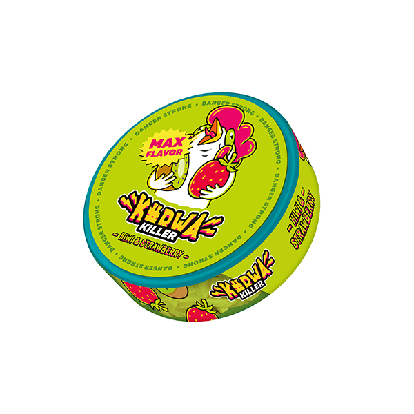 46.9mg Kurwa Killer Nicotine Pouches - 20 Pouches - Flavour: Blueberry Marmalade