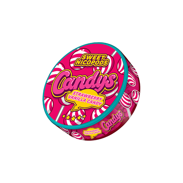 46.9mg Candys Slim Nicotine Pouches - 20 Pouches - Flavour: Cola Marmalade