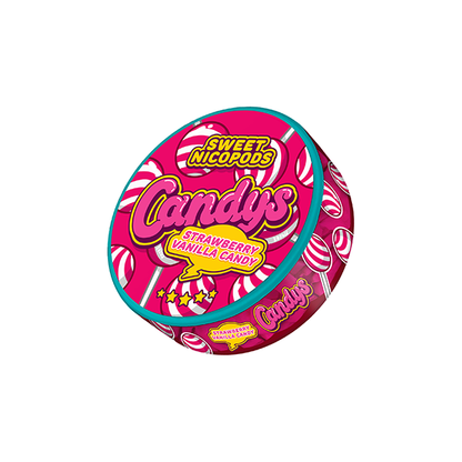 46.9mg Candys Slim Nicotine Pouches - 20 Pouches - Flavour: Cola Marmalade