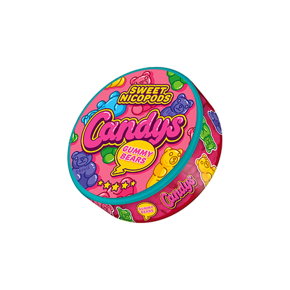 46.9mg Candys Slim Nicotine Pouches - 20 Pouches - Flavour: Cola Marmalade