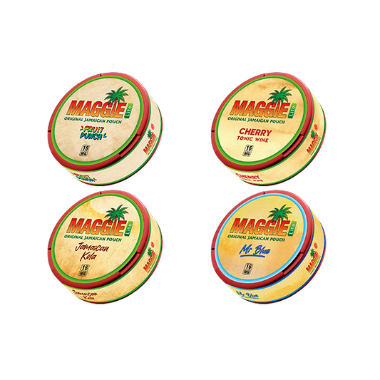 16mg Maggie Lite Nicotine Pouches - 20 Pouches - Flavour: Fruit Punch