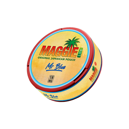16mg Maggie Lite Nicotine Pouches - 20 Pouches - Flavour: Jamaican Kola