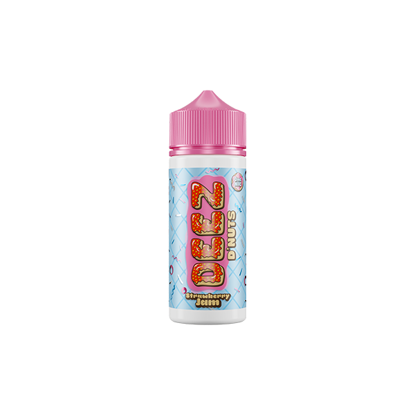 0mg Deez D'Nuts 100ml Shortfill (70VG/30PG) - Flavour: Sugar Glazed