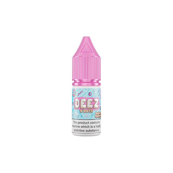 10mg Deez D'Nuts 10ml Nic Salts (50VG/50PG) - Flavour: Glazed Berry