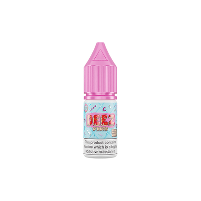 10mg Deez D'Nuts 10ml Nic Salts (50VG/50PG) - Flavour: Glazed Berry