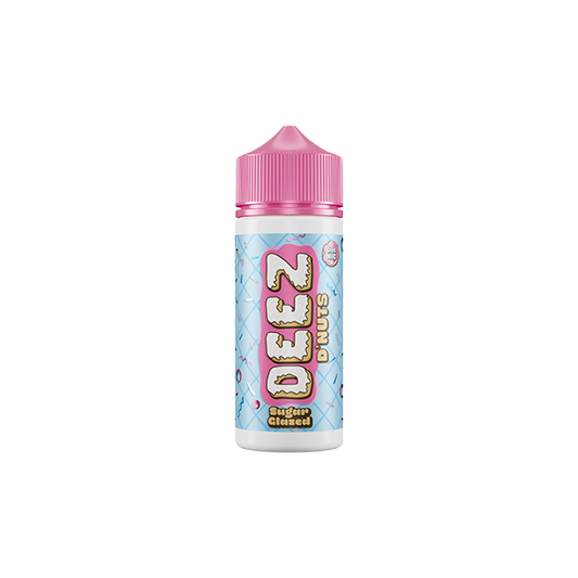 0mg Deez D'Nuts 100ml Shortfill (70VG/30PG) - Flavour: Sugar Glazed