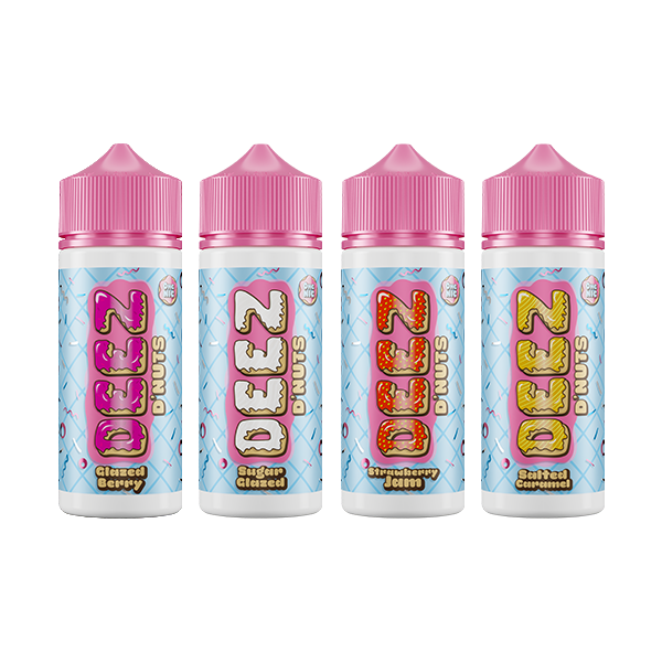 0mg Deez D'Nuts 100ml Shortfill (70VG/30PG) - Flavour: Glazed Berry