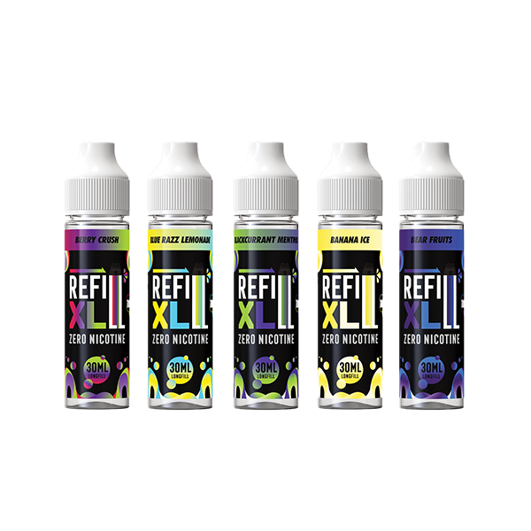 0mg Refill XL 30ml Longfill (50VG/50PG) - Flavour: Banana Ice