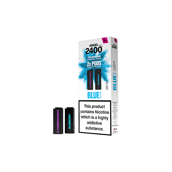 20mg Vapes Bars Angel 2400 Prefilled Pods 2ml - Flavour: Pink Edition