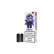 20mg Vapes Bars Angel 2400 Prefilled Pods 2ml - Flavour: Silver Edition