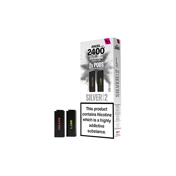 20mg Vapes Bars Angel 2400 Prefilled Pods 2ml - Flavour: Brown Edition