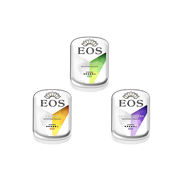 EOS 15mg Strong Nicotine pouches - 20 Pouches - Flavour: Ice Mint