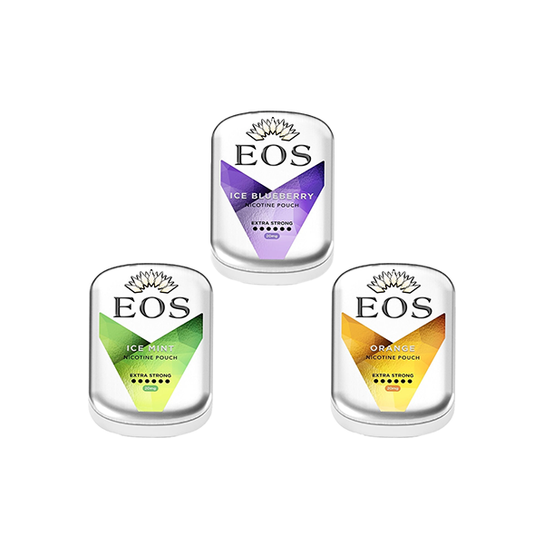 EOS 20mg Extra Strong Nicotine pouches - 20 Pouches - Flavour: Ice Mint