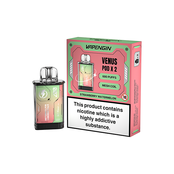 20mg Vapengin Venus Prefilled Pods 1200 Puffs - Flavour: Mr. Bull