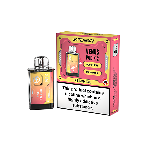 20mg Vapengin Venus Prefilled Pods 1200 Puffs - Flavour: Mr. Bull