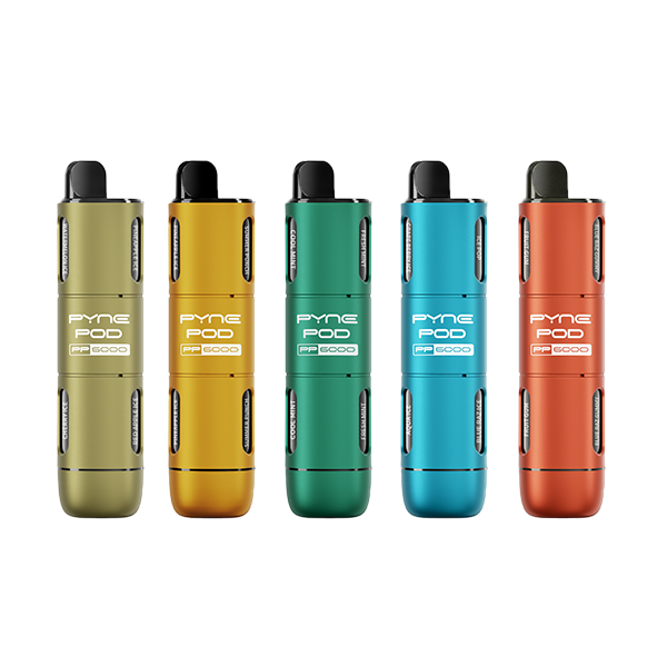 20mg Pyne Pod PP6000 6 In 1 Disposable Vape Pod Kit - Edition: Adventure Edition