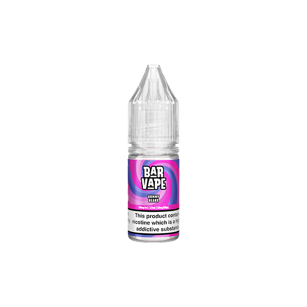 10mg Bar Vape 10ml Nic Salts (50VG/50PG) - Flavour: Strawberry Burst
