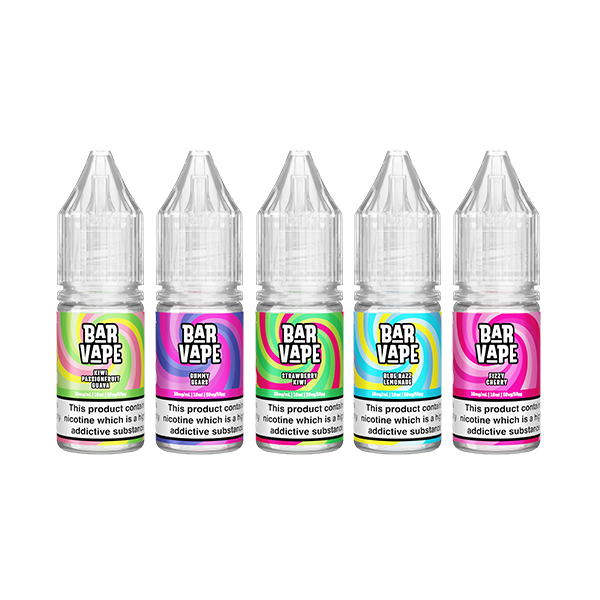 10mg Bar Vape 10ml Nic Salts (50VG/50PG) - Flavour: Banana Ice
