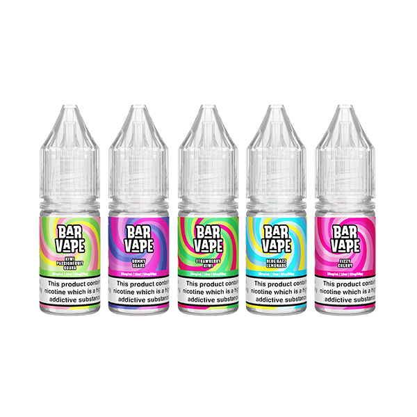 10mg Bar Vape 10ml Nic Salts (50VG/50PG) - Flavour: Gummy Bear