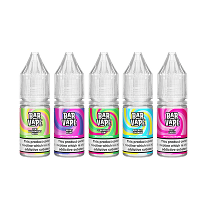 10mg Bar Vape 10ml Nic Salts (50VG/50PG) - Flavour: Strawberry Burst