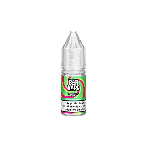 20mg Bar Vape 10ml Nic Salts (50VG/50PG) - Flavour: Strawberry Raspberry Cherry Ice
