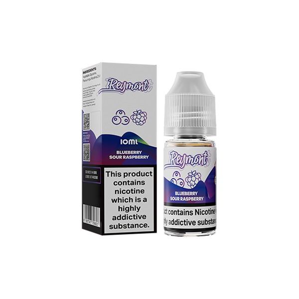 20mg Reymont Nic Salts 10ml (40VG/60PG) - Flavour: Blueberry Sour Raspberry