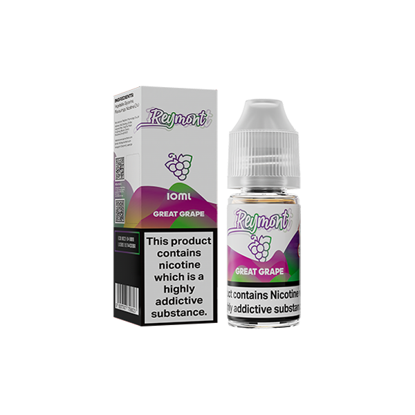 20mg Reymont Nic Salts 10ml (40VG/60PG) - Flavour: Strawberry Raspberry Cherry