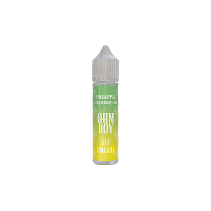 0mg Ohm Boy 60ml Longfills (50VG/50PG) - Flavour: Mango Raspberry Ice