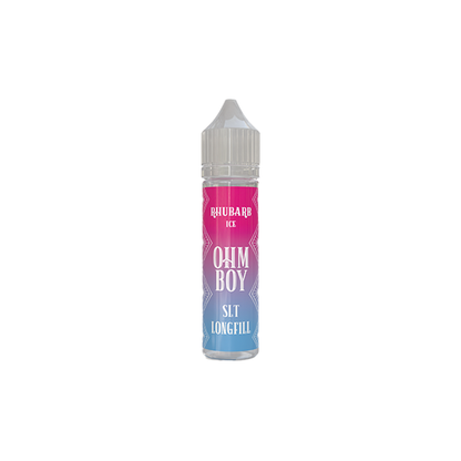 0mg Ohm Boy 60ml Longfills (50VG/50PG) - Flavour: Apple Blackcurrant Ice