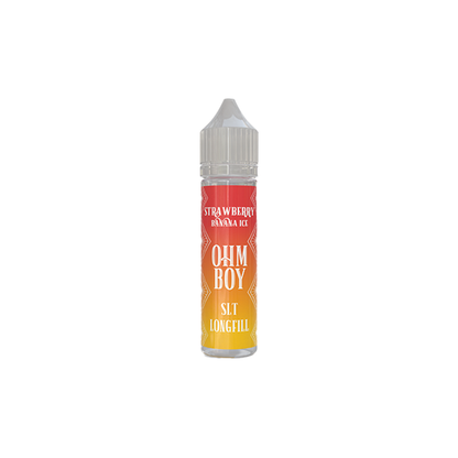 0mg Ohm Boy 60ml Longfills (50VG/50PG) - Flavour: Pineapple Strawberry Ice