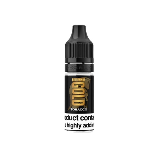 0mg Britannia Gold 10ml E-Liquids (40VG/60PG) - Flavour: Watermelon Rancher