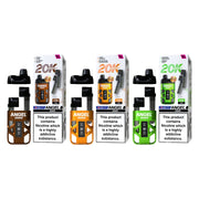 20mg Angel 20000 by Vapes Bars Duel Prefilled Pod Vape Kit 20000 Puffs - Flavour: Green Edition