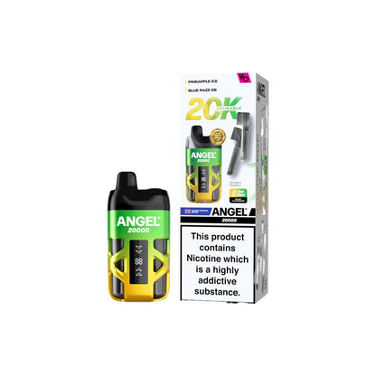 20mg Angel 20000 by Vapes Bars Duel Prefilled Pod Vape Kit 20000 Puffs - Flavour: Brown Edition