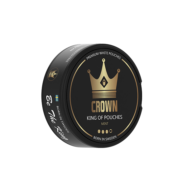 9mg Crown Strong Nicotine Pouches - 20 Pouches - Flavour: Mint