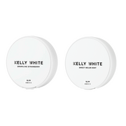 10mg Kelly White Medium Slim Nicotine Pouches - 20 Pouches - Flavour: Sweet Melon Mint