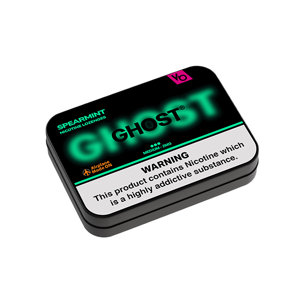 2mg Ghost By Vapes Bars Medium Nicotine Lozenges - 20 Lozenges - Flavour: Cherry